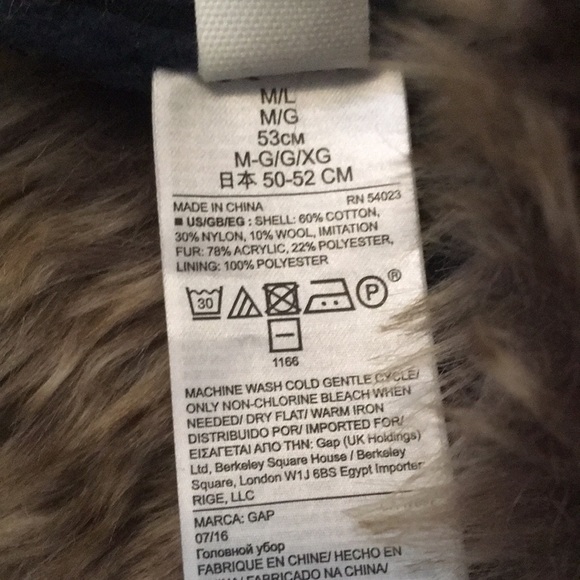 BabyGap Faux Fur Hat NWT - Picture 5 of 5